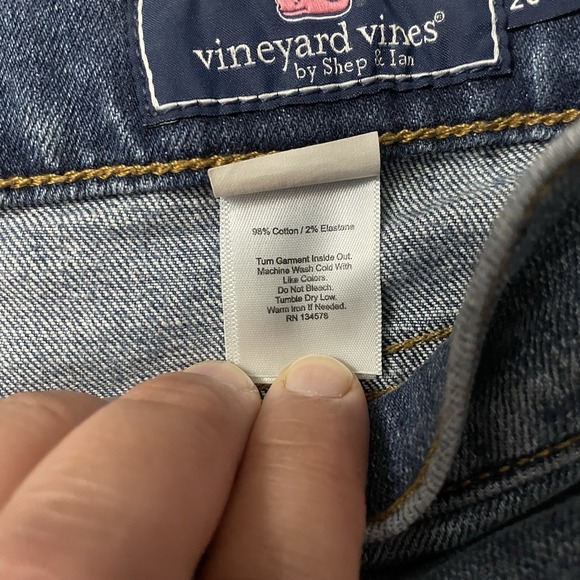 Vineyard Vines‎ Mens Jeans 28x30 Blue Stretch Denim Straight Leg Medium Wash - Picture 5 of 7